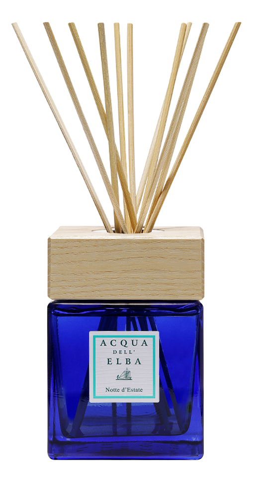 Acqua Dell Elba Notte DEstate подарочный набор диффузор 200ml + свеча 80g