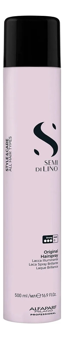 Alfaparf Milano Лак для волос сильной фиксации SDL Style Original Hairspray Лак 500ml