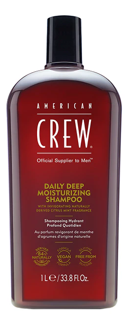 American Crew Шампунь для ежедневного ухода Daily Deep Moisturizing Shampoo Шампунь 1000ml