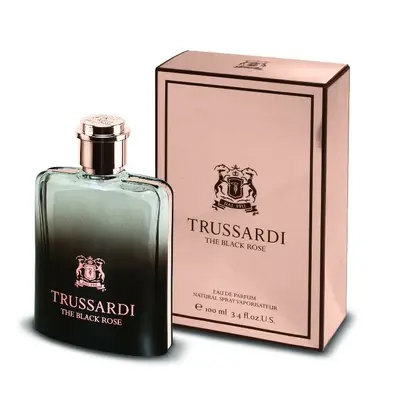 trussardi black rose